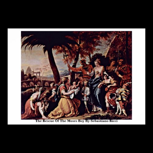 The Rescue Of The Moses Boy By Sebastiano Ricci Posters