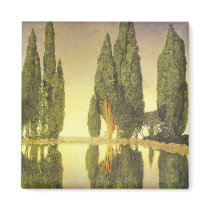 "The Reservoir...", by Maxfield Parrish magnets by cmoorecole "The Reservoir...", by Maxfield Parrish magnets
