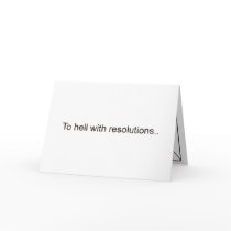 The Resolution cards
