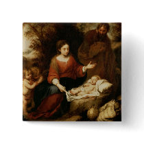 The Rest on the Flight into Egypt Buttons