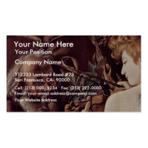 The Rest On The Flight Into Egypt  By Michelangelo Business Cards
