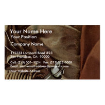 The Rest On The Flight Into Egypt  By Michelangelo Business Card Template