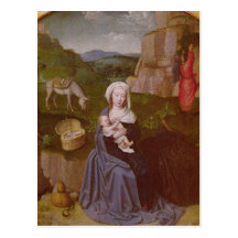 The Rest on the Flight into Egypt Postcards