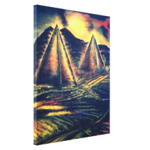 The Resting Place, Pyramids Canvas Prints