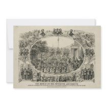 The Result of the Fifteenth Amendment 1870 Personalized Announcement