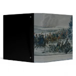 The retreat of the French army from Moscow Vinyl Binders
