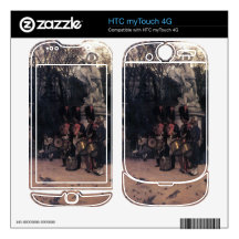 The return march in the Tuileries by James Tissot HTC myTouch 4G Decal
