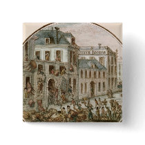 The Reveillon Riot of April, 1789 Pinback Button