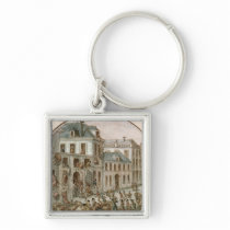 The Reveillon Riot of April, 1789 Key Chains