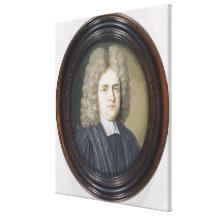 The Reverend Dr. Harris (w/c and gouache over grap Canvas Prints