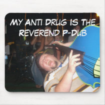 The Reverend P-Dub mouse pad mousepads by hero25 The Reverend P-Dub mouse pad mousepads