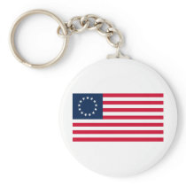 The Revolutionary War Betsy Ross Flag Keychains
