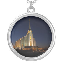 The Rexburg LDS Temple Personalized Necklace