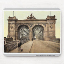 The Rhine Bridge, Mannheim, Baden, Germany rare Ph Mouse Pads