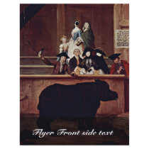 The Rhinoceros'' By Birth Name (Best Quality) Personalized Flyer