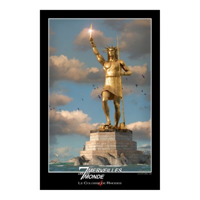 The Rhodes Colossus Poster by lahorde
