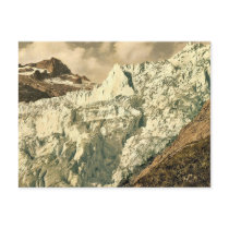 The Rhone Glacier, Valais, Alps of, Switzerland cl Post Card