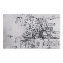 The Rialto by James Abbott McNeill Whistler Rectangle Sticker