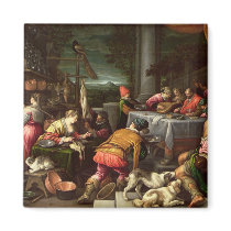 The Rich Man and Lazarus, 1590-95 Magnet
