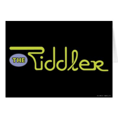 The Riddler Logo Green cards