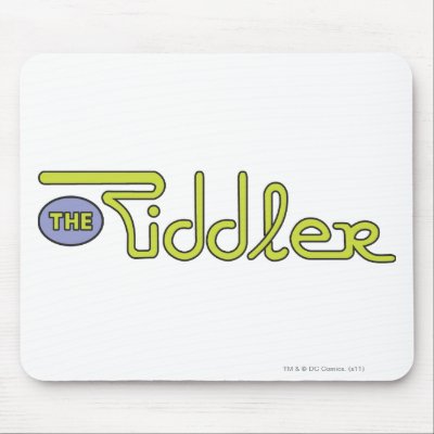 The Riddler Logo Green mousepads