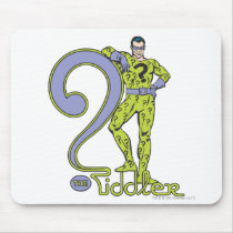 The Riddler & Logo Green Mousepad
