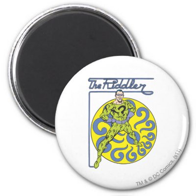 The Riddler & Logo Purple magnets