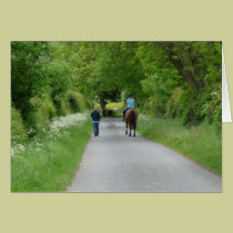 "The Riding Lesson" cards