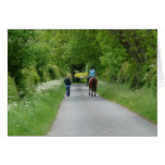 "The Riding Lesson" cards