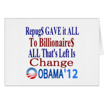 The Right Gave It All To Billionaires Greeting Card