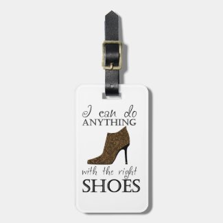 The Right Shoes Custom Color Luggage Tag