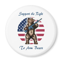 The Right to Arm Bears Fridge Magnets