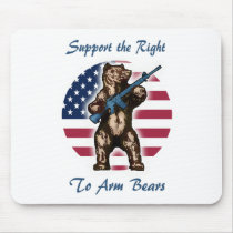 The Right to Arm Bears Mouse Pads