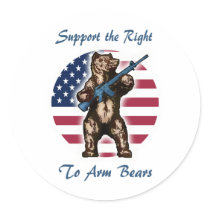 The Right to Arm Bears Sticker