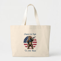 The Right to Arm Bears Tote Bags