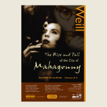 The Rise and Fall of the City of Mahagonny posters