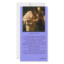 The Risen Christ Sees ApostleThomas-Photo Card
