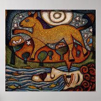 The River Dreams its Swiftness Print
