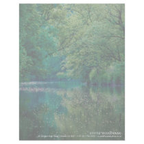 The River • Personalized Letterhead by SabineSt The River • Personalized Letterhead