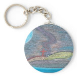 The Road Not Taken or The Road Less Traveled keychains