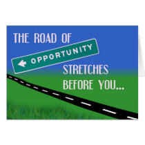 The Road of Opportunity Card by ZazzleGalleries The Road of Opportunity Card
