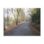The road of serenity postcard The road of serenity postcard