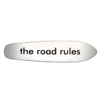 the road rules skateboard