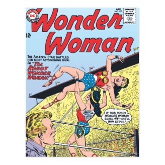 The Robot Wonder Woman Post Cards