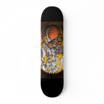 The Robotic Octopus of fire and brimstone Skate Boards