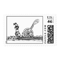 The Robotic Snail postage by brooksma The Robotic Snail postage