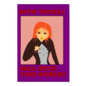 The Rock Girl Poster posters by Okalani The Rock Girl Poster posters
