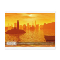 The Rock postcards