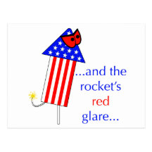 The Rockets Red Glare Postcards