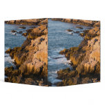 The rocky coast of Isle au Haut in Maine's 3 Ring Binder